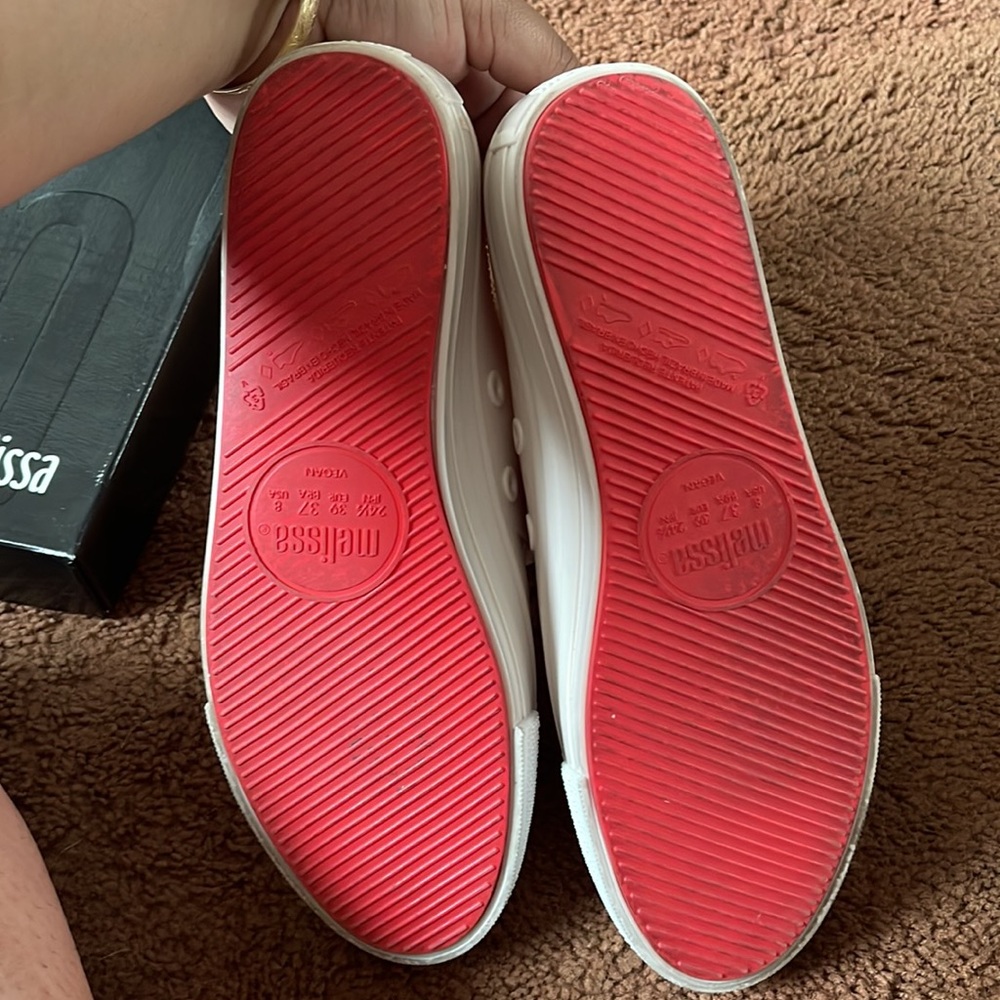White Melissa’s worn once